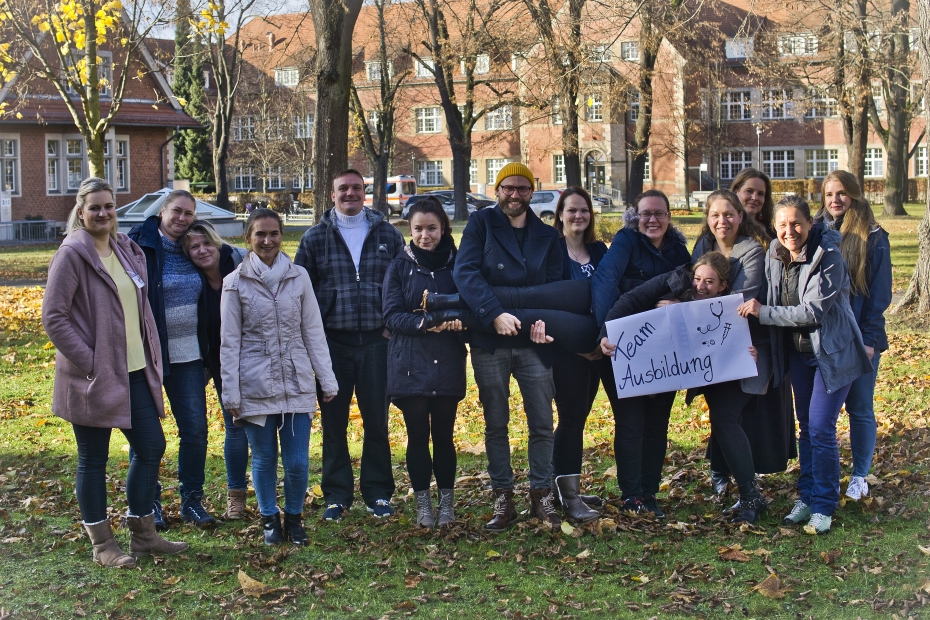 Gruppenfoto Team Ausbildung