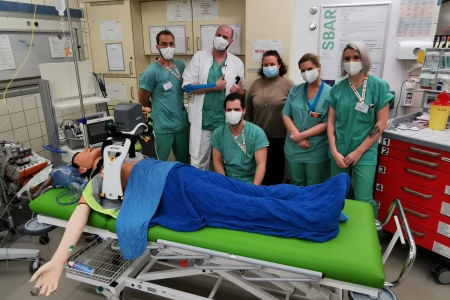 das team der rettungsstelle