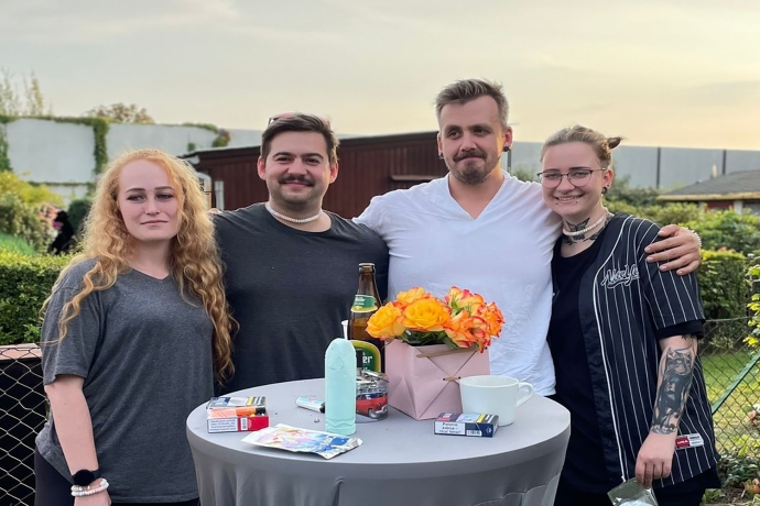 Sommerfest des Teams 205 B der Evangelischen Lungenklinik