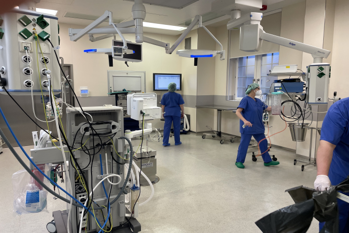 Teamomat: Blick in den OP-Saal